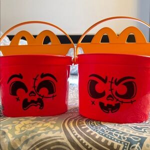 Bundle of 2 McDonald’s Boo Buckets